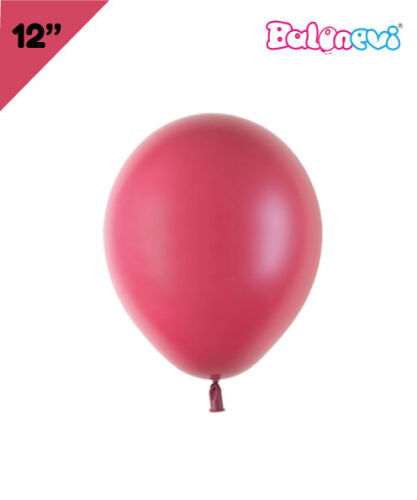 Lateks Pastel Balon 100 Parça Vişne 12 İnç Balonevi - Balonevi