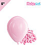 Lateks Pastel Balon 5 İnç 15 Parça Sakayık Pembe - 1