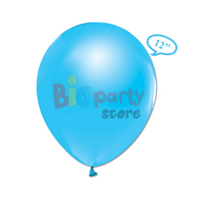 Lateks Pastel Balon Açık Mavi 50 Parça - 2
