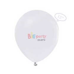 Lateks Pastel Balon Beyaz Renkli 50li - 1