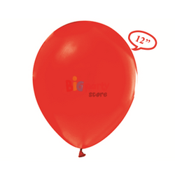 Lateks Pastel Balon Kırmızı Renkli 50li - 1