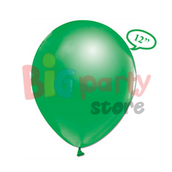 Lateks Pastel Balon Koyu Yeşil Renkli 50li - 1