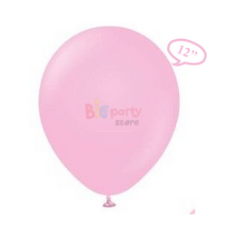 Lateks Pastel Balon Pembe 50li - 1