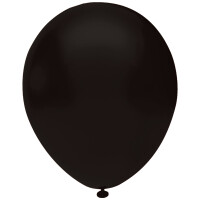 Lateks Pastel Balon Siyah 50li - 1