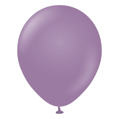 Retro Lateks Balon 12 inç 8 Parça Lavanta ( Lavender) - 1