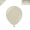Retro Lateks Balon 12 inç 8 Parça Taş ( Stone) - 1