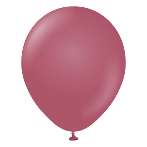 Retro Lateks Balon 12 inç 8 Parça Yaban Çileği ( Wild Berry) - 1