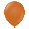 Retro Lateks Balon 12 inç 8 Parça Yanık Turuncu ( Rust Orange) - 1