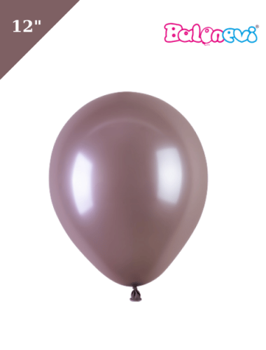 Lateks Rustik Balon Keten Renk 50 Parça 12 İnç Balonevi - 1