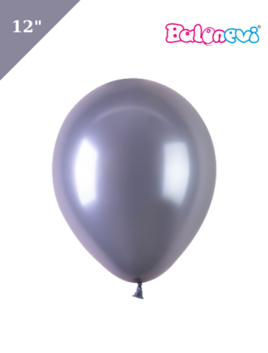 Lateks Rustik Balon Kul Renk 50 Parça 12 İnç Balonevi - 1