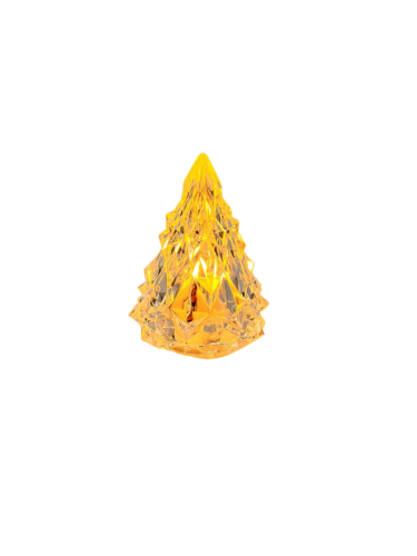 Ledli Fener Çam Ağacı Kristal Model Gün Işığı 6 Cm 24 Parça_Kopya(1) - 1