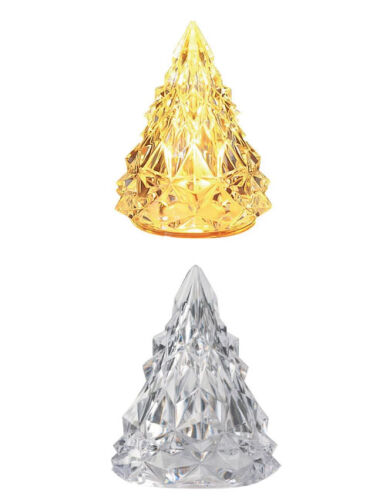 Ledli Fener Çam Ağacı Kristal Model Gün Işığı 8 Cm - 