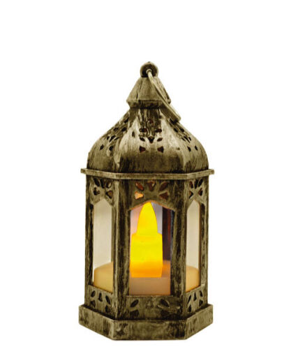 Ledli Fener Eskitme Altın Model 9 Cm - 