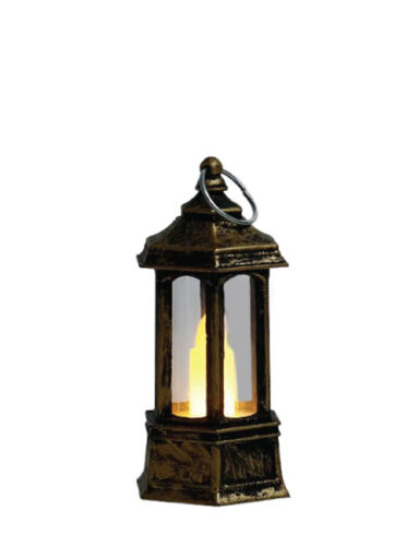 Ledli Fener Eskitme Altın Model 9 Cm - 1