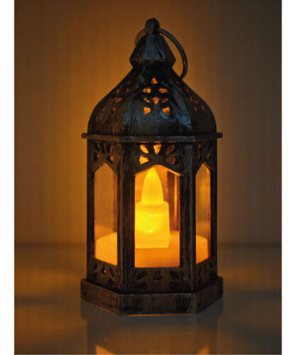 Ledli Fener Eskitme Altın Model 9 Cm - 3