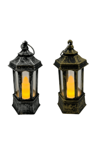 Ledli Fener Eskitme Gümüş-Altın Model 9 Cm 24 Parça - 1
