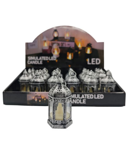 Ledli Fener Eskitme Gümüş-Altın Model 9 Cm 24 Parça - 2