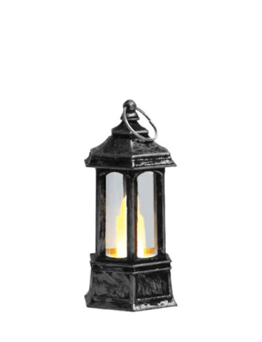Ledli Fener Eskitme Gümüş Model 9 Cm - 1