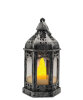 Ledli Fener Eskitme Gümüş Model 9 Cm - 1