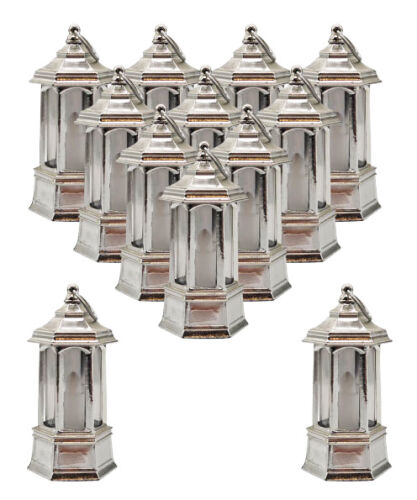 Ledli Fener Gümüş 10 Cm 24 Parça - 