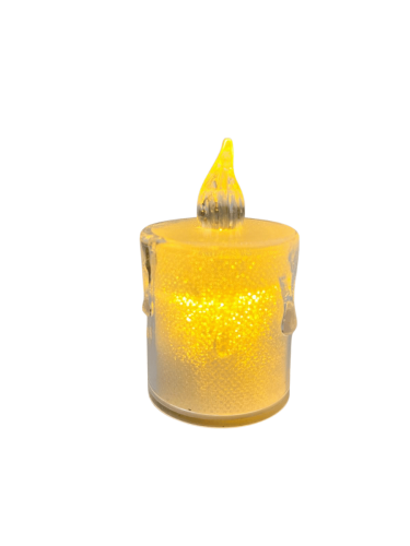 Ledli Tealight Kristal Model 6.5 Cm - 1
