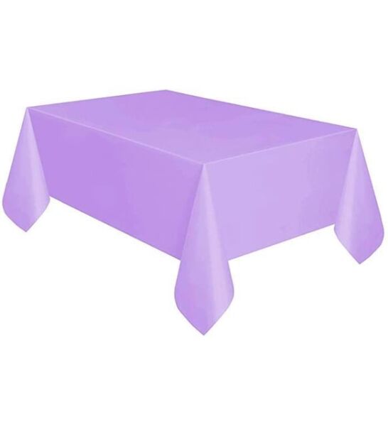 Masa Örtüsü 120 x 180 Cm Makaron Lila - 