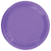Plastik Tabak Lila 22 Cm / 25 Parça - 1