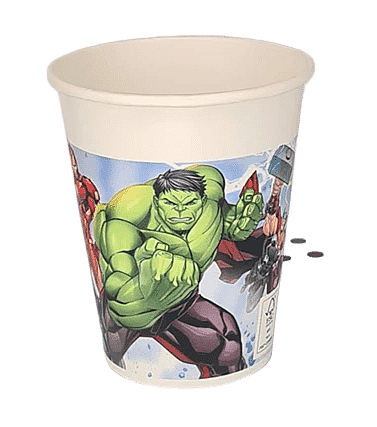 Lisanslı Avengers Temalı Bardak 8li - 