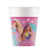 Lisanslı Barbie Temalı Bardak 8 Parça - 1