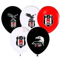 Lisanslı Beşiktaş Balon 8 Parça - 1
