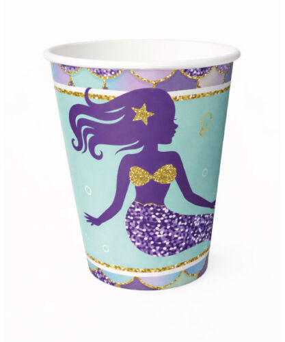 Lisanslı Deniz Kızı Bardak 8 Parça - 