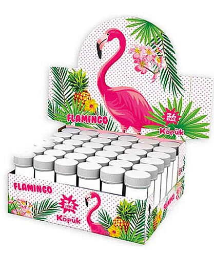 Lisanslı Flamingo Ananas Köpük Balon 36 Adet - 