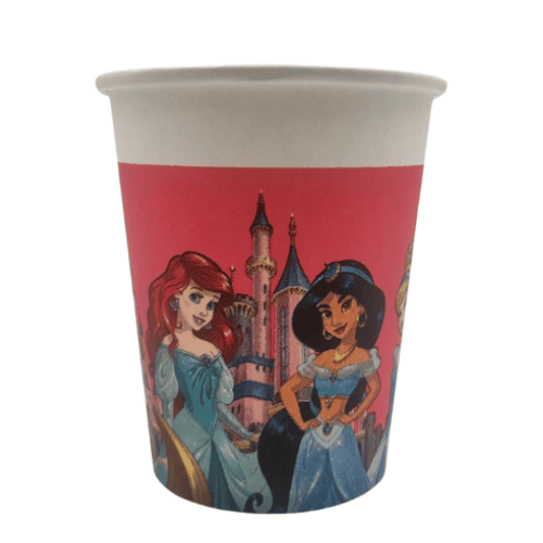 Lisanslı Prenses Temalı Bardak 8 Parça - 