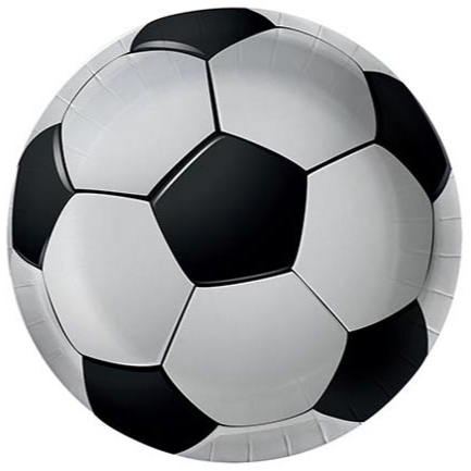 Lisanslı Futbol Temalı Tabak 23 Cm 8 Parça - 1