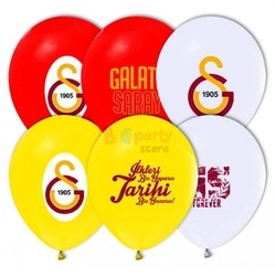 Lisanslı Galatasaray Balon 8 Parça - 1