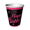 Lisanslı Pink Stars Bardak 8 Parça - 1
