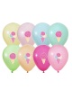 Lisanslı Dondurma Lateks Balon 100 Parça - 1