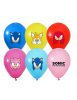 Lisanslı Sonic Balon 8 Parça - 1