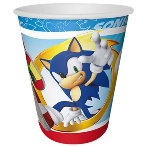 Lisanslı Sonic Bardak 8 Parça - 1