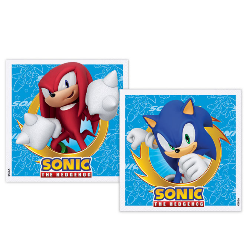 Lisanslı Sonic Kağıt Peçete 16 Parça - 2