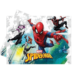  - Lisanslı Spiderman Plastik Masa Örtüsü 120 x 180 Cm