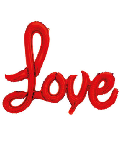 Folyo Balon Love El Yazısı 77*101 Cm - 