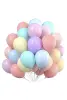 Lateks Pastel Balon Makaron Karışık Renk 12 İnç 100 Parça - 1