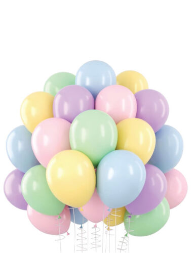 Makaron Soft Lateks Balon 8 Parça Karışık 