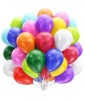 Metalik Lateks Balon 12 İnç 8 Parça Karışık - 1