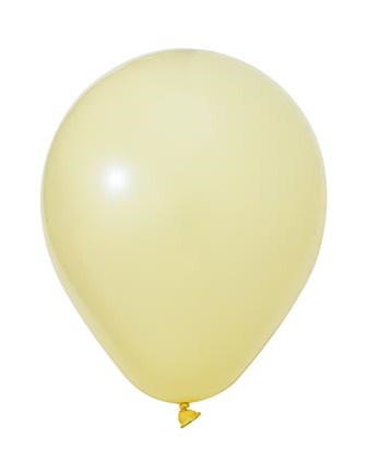 Makaron Soft Lateks Balon 12 İnç 8 Parça Sarı - 1
