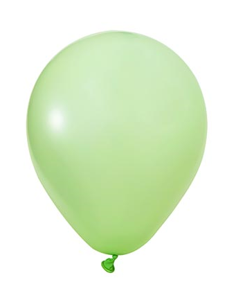 Makaron Soft Lateks Balon 12 İnç 8 Parça Yeşil - 1