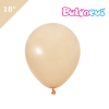 Lateks Balon Makaron Somon 18 inç - 1