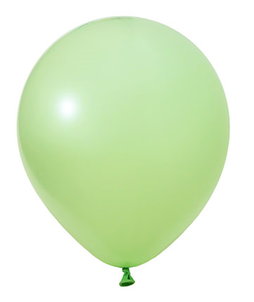 Lateks Balon Makaron Yeşil 18 inç - 1
