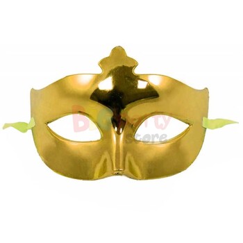 Plastik Maske Parlak Renkli (Renk Seçiniz) - 6